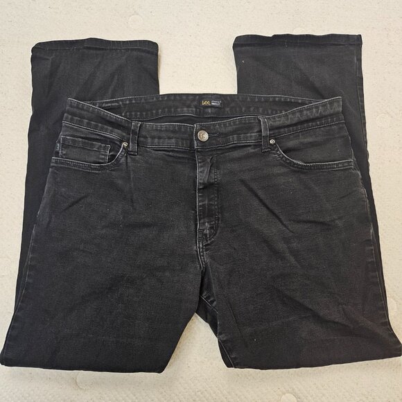 Lee Women's Black Bootcut Jeans in Size 18W - Picture 2 of 8